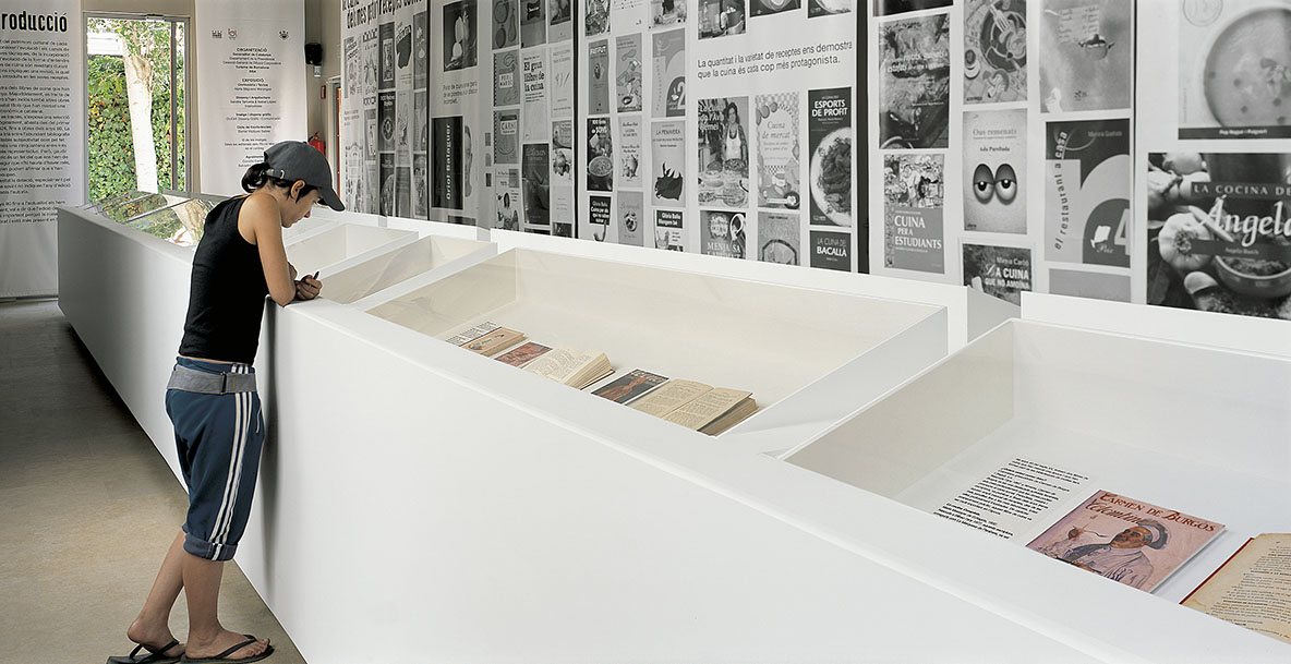 ephemeral Llibres de Cuina. Palau Robert Barcelona
