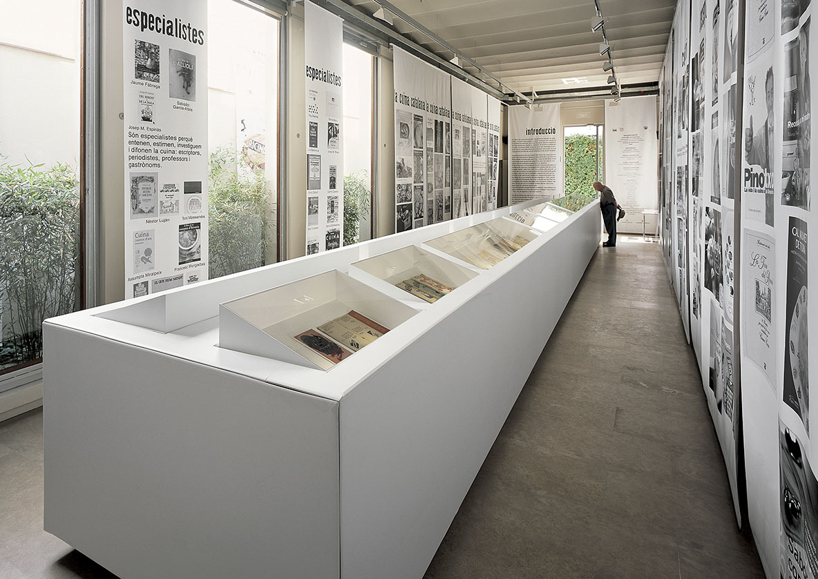 ephemeral Llibres de Cuina. Palau Robert Barcelona