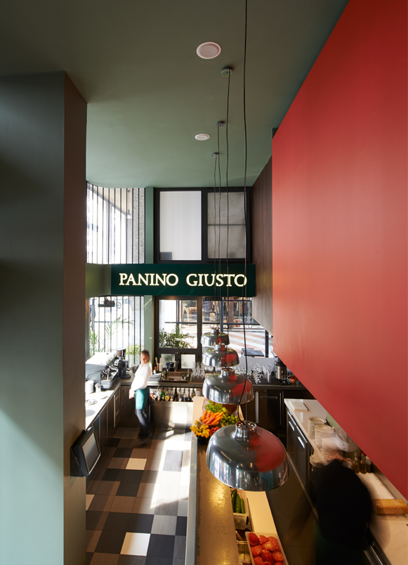 restaurants Panino Giusto San Babila Milan