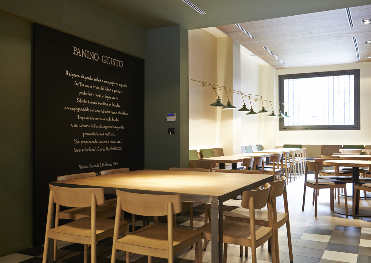 restaurants Panino Giusto Turati Milan