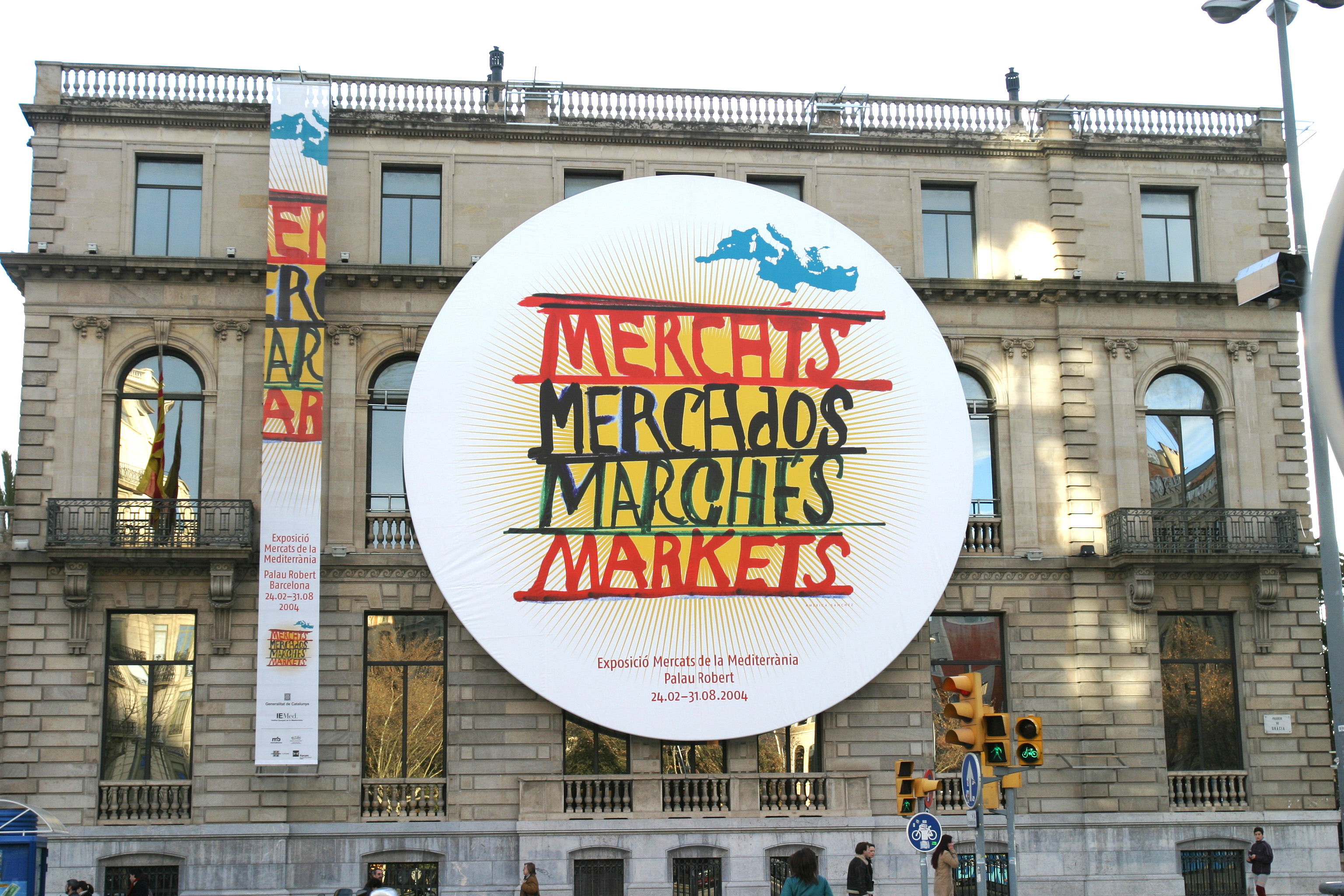 ephemeral Mercats de la Mediterranea. Palau Robert Barcelona