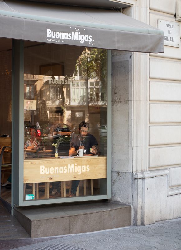 restaurants Buenas Migas Passeig de Gracia Barcelona