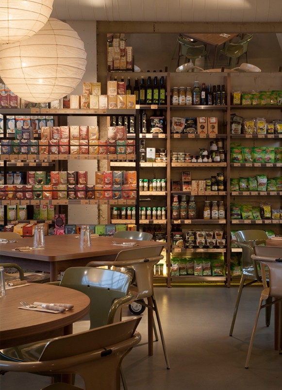 restaurantes Woki Organic Market Barcelona